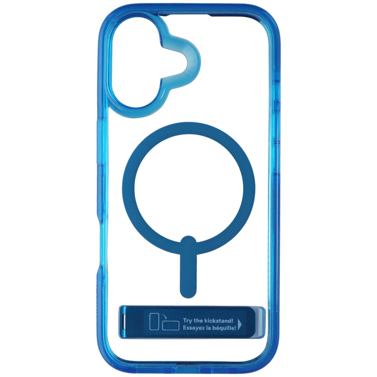 ZAGG Santa Cruz Snap Case w/ Kickstand for Apple iPhone 17 - Tranquil Blue Cell Phone - Cases, Covers & Skins Zagg - Simple Cell Bulk Wholesale Pricing - USA Seller