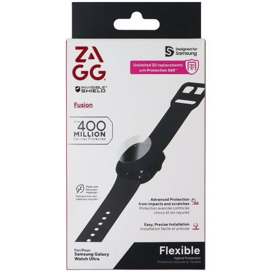 ZAGG Fusion Invisible Shield Screen Protection for Samsung Galaxy Watch Ultra