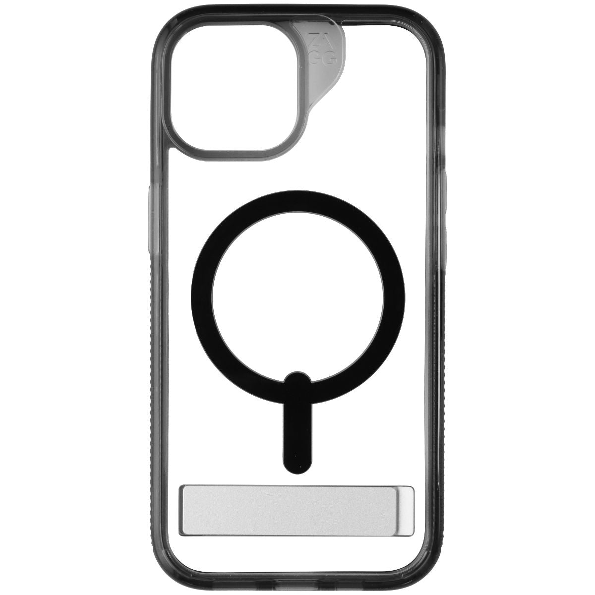Zagg Santa Cruz Snap Case for MagSafe with Kickstand for iPhone 15/14/13 - Black Cell Phone - Cases, Covers & Skins Zagg - Simple Cell Bulk Wholesale Pricing - USA Seller