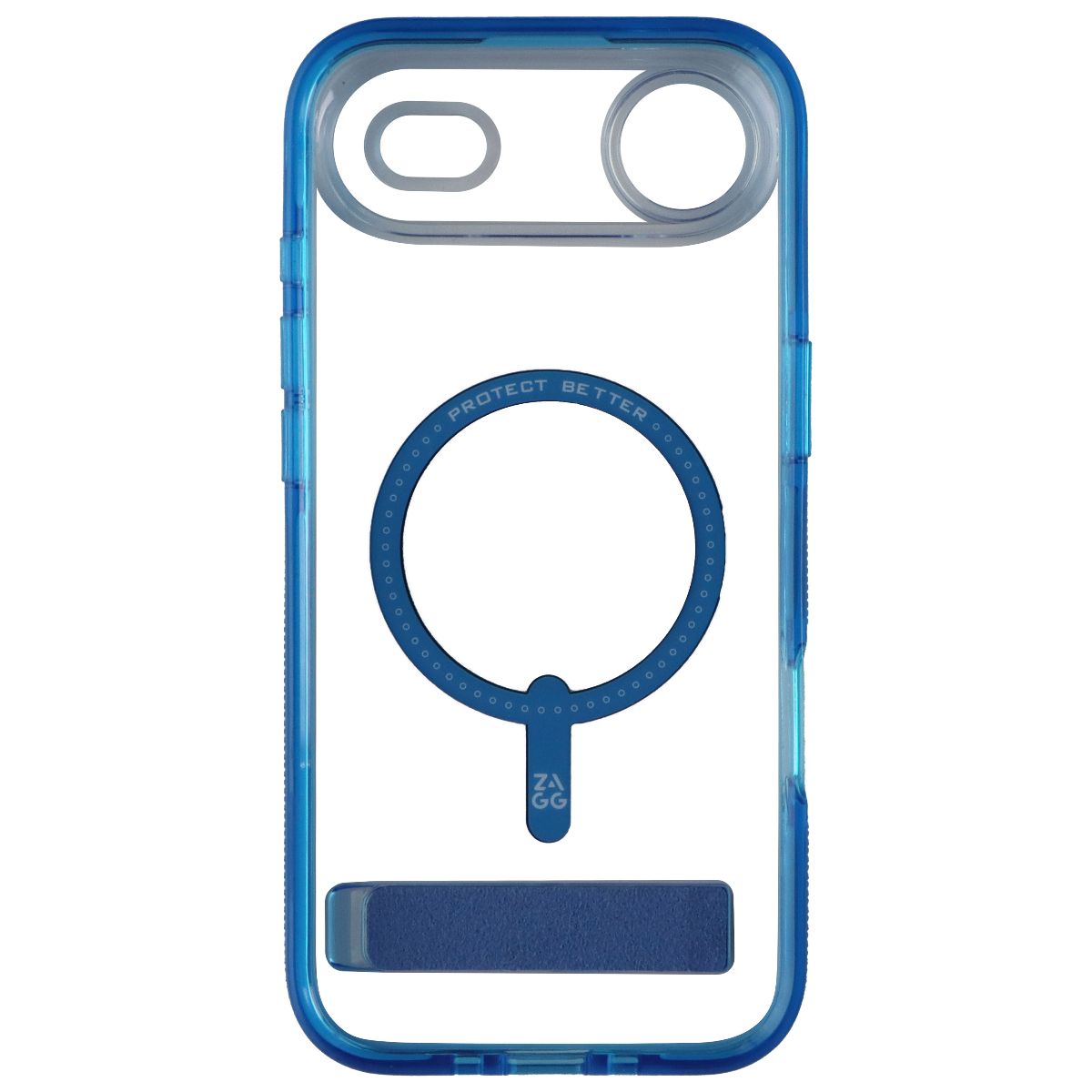 ZAGG Santa Cruz Snap Case w/Kickstand for MagSafe for Apple iPhone 17 Air - Blue Cell Phone - Cases, Covers & Skins Zagg - Simple Cell Bulk Wholesale Pricing - USA Seller