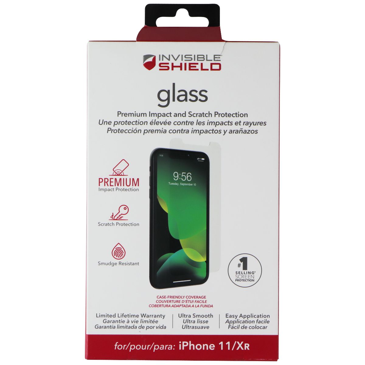 ZAGG (Glass) Screen Protector for Apple iPhone 11 and XR - Clear Cell Phone - Screen Protectors Zagg    - Simple Cell Bulk Wholesale Pricing - USA Seller