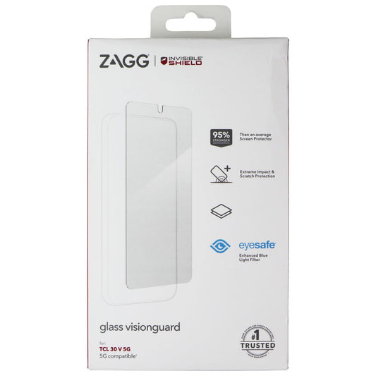 ZAGG Invisible Shield (Glass Visionguard) Screen for TCL 30 V 5G - Clear Cell Phone - Screen Protectors Zagg    - Simple Cell Bulk Wholesale Pricing - USA Seller