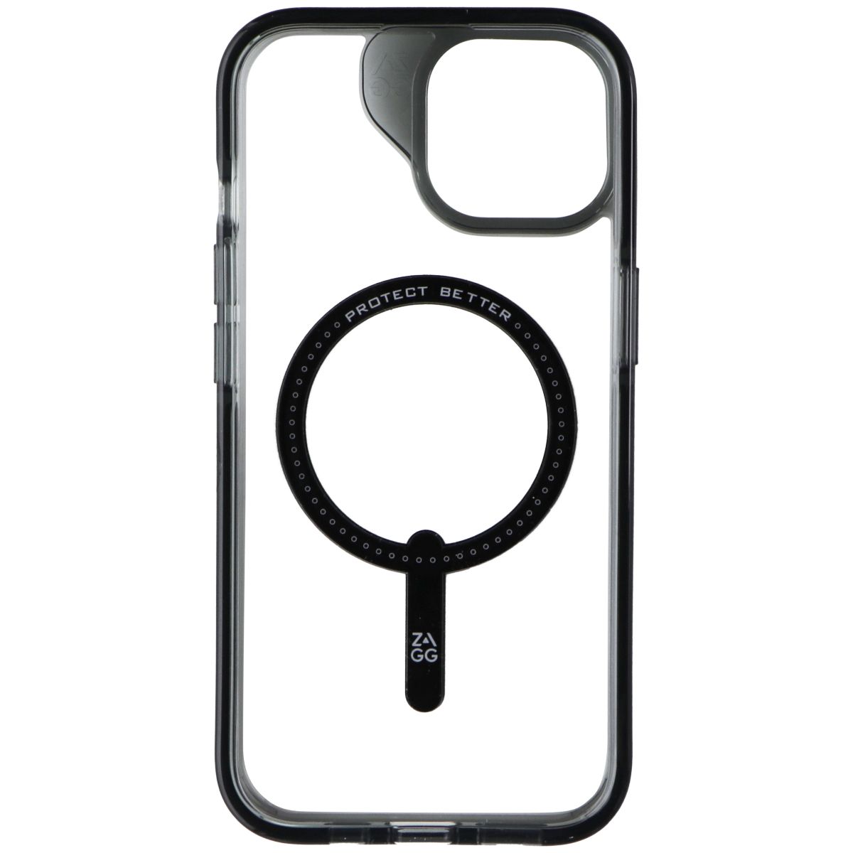Zagg Santa Cruz Snap Case for MagSafe for iPhone 15 / 14 / 13 - Clear / Black Cell Phone - Cases, Covers & Skins Zagg    - Simple Cell Bulk Wholesale Pricing - USA Seller