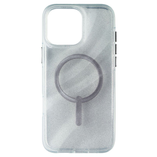 ZAGG Milan Snap Case for MagSafe for iPhone 16 Pro Max - Clear/Glitter Swirl Cell Phone - Cases, Covers & Skins Zagg - Simple Cell Bulk Wholesale Pricing - USA Seller