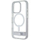 ZAGG Crystal Palace Snap Kickstand Case for MagSafe for iPhone 16 Pro - Clear