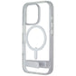 ZAGG Crystal Palace Snap Kickstand Case for MagSafe for iPhone 16 Pro - Clear Cell Phone - Cases, Covers & Skins Zagg - Simple Cell Bulk Wholesale Pricing - USA Seller