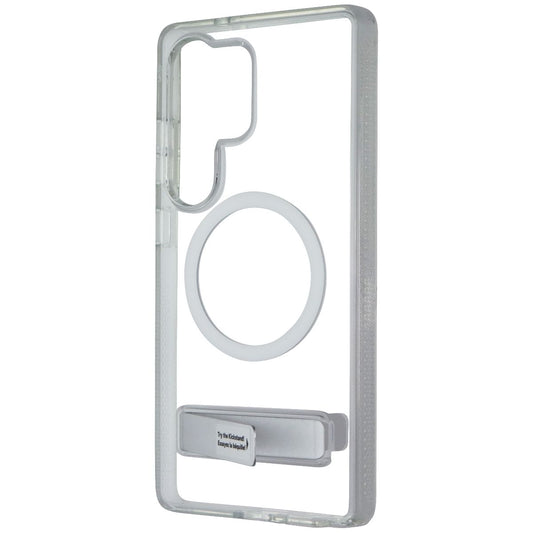 ZAGG Crystal Palace Snap Case w/ Kickstand for Samsung Galaxy S25 Ultra - Clear Cell Phone - Cases, Covers & Skins Zagg - Simple Cell Bulk Wholesale Pricing - USA Seller