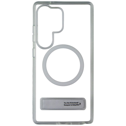 ZAGG Crystal Palace Snap Case w/ Kickstand for Samsung Galaxy S25 Ultra - Clear Cell Phone - Cases, Covers & Skins Zagg - Simple Cell Bulk Wholesale Pricing - USA Seller