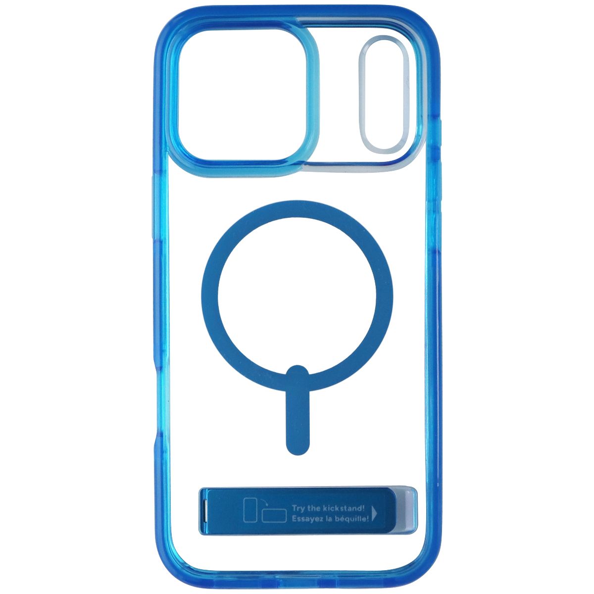 ZAGG Santa Cruz Snap Kickstand Case for MagSafe for iPhone 17 Pro Max - Blue Cell Phone - Cases, Covers & Skins Zagg - Simple Cell Bulk Wholesale Pricing - USA Seller