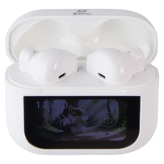 Zero Statik Wireless Earbuds (VIU-MEDIA-TW-WHT) - White Portable Audio - Headphones Zero Statik - Simple Cell Bulk Wholesale Pricing - USA Seller
