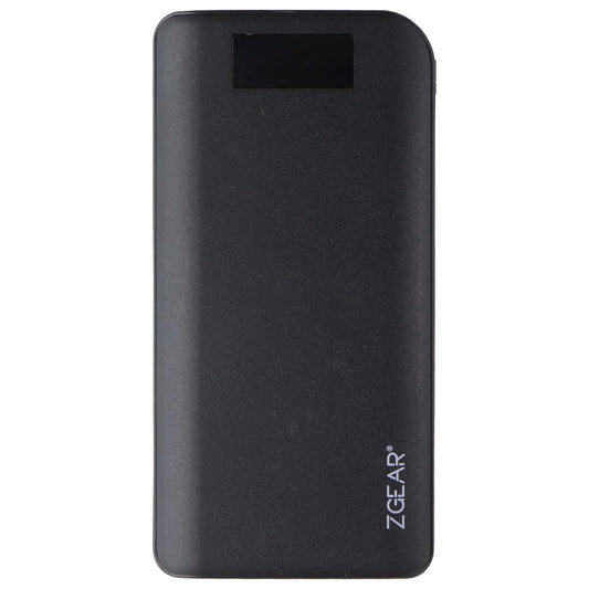 ZGEAR 20,000mAh High Capacity USB & USB-C Power Bank with LCD Display - Black Cell Phone - Chargers & Cradles ZGEAR - Simple Cell Bulk Wholesale Pricing - USA Seller