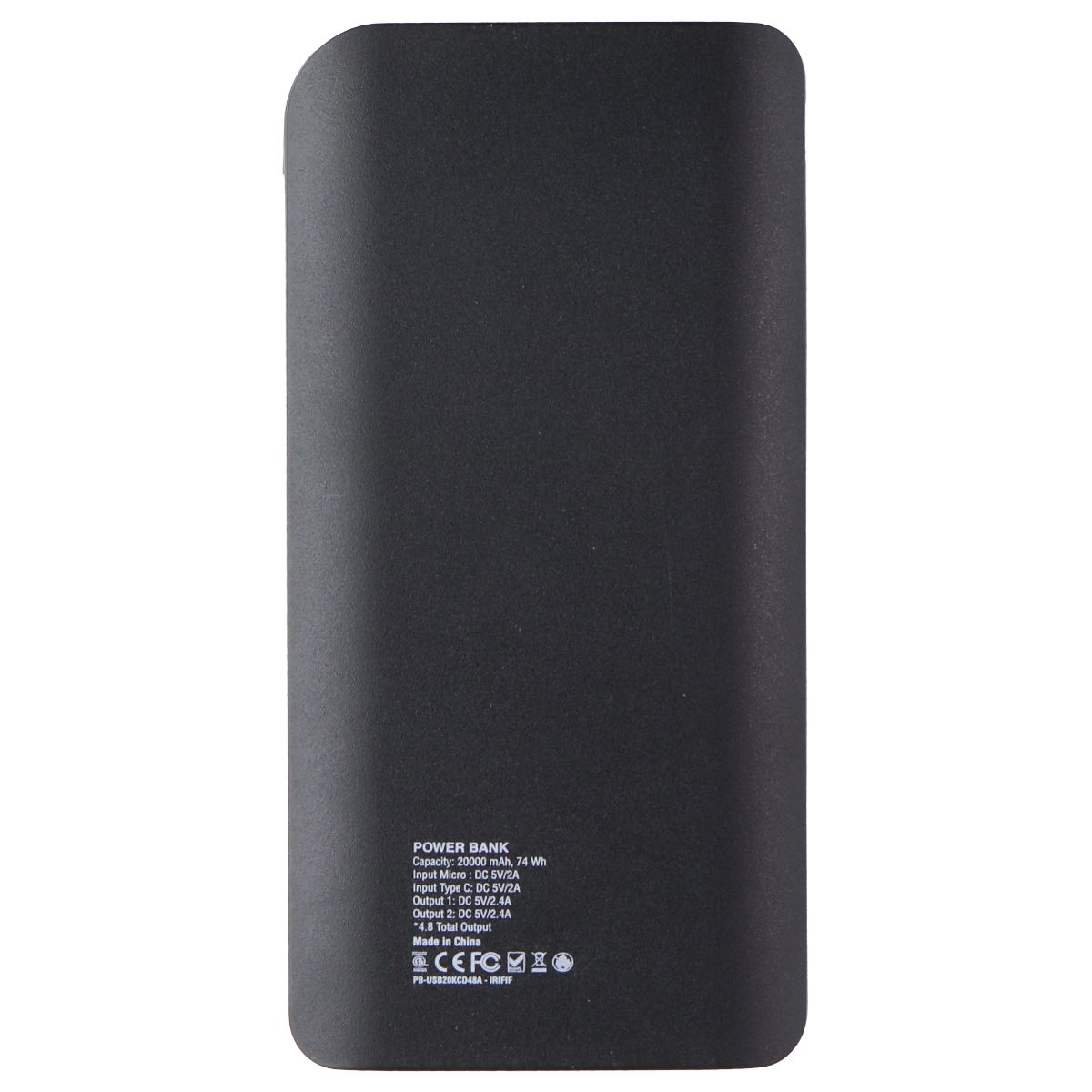 ZGEAR 20,000mAh High Capacity USB & USB-C Power Bank with LCD Display - Black Cell Phone - Chargers & Cradles ZGEAR - Simple Cell Bulk Wholesale Pricing - USA Seller