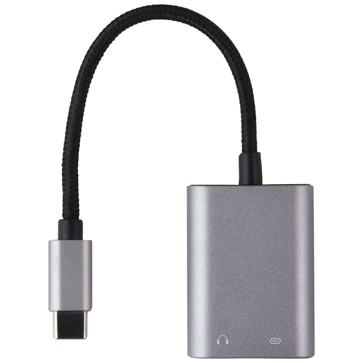 ZGEAR USB-C to USB-C and 3.5mm Audio Adapter - Silver Computer/Network - Audio Cables & Adapters ZGEAR - Simple Cell Bulk Wholesale Pricing - USA Seller