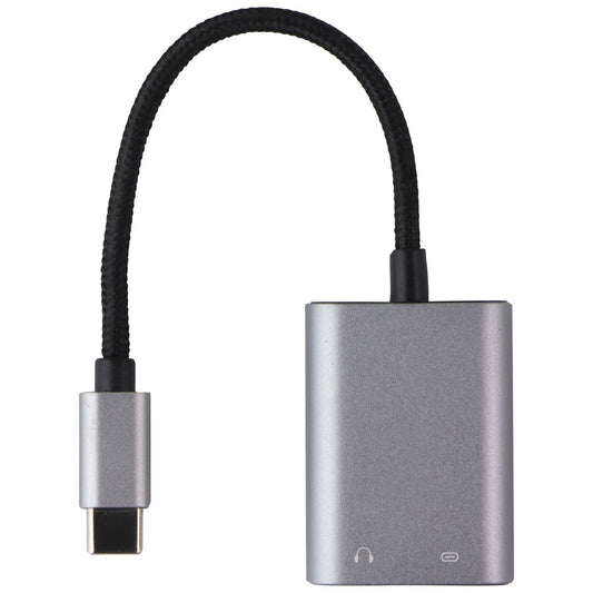 ZGEAR USB-C to USB-C and 3.5mm Audio Adapter - Silver Computer/Network - Audio Cables & Adapters ZGEAR - Simple Cell Bulk Wholesale Pricing - USA Seller
