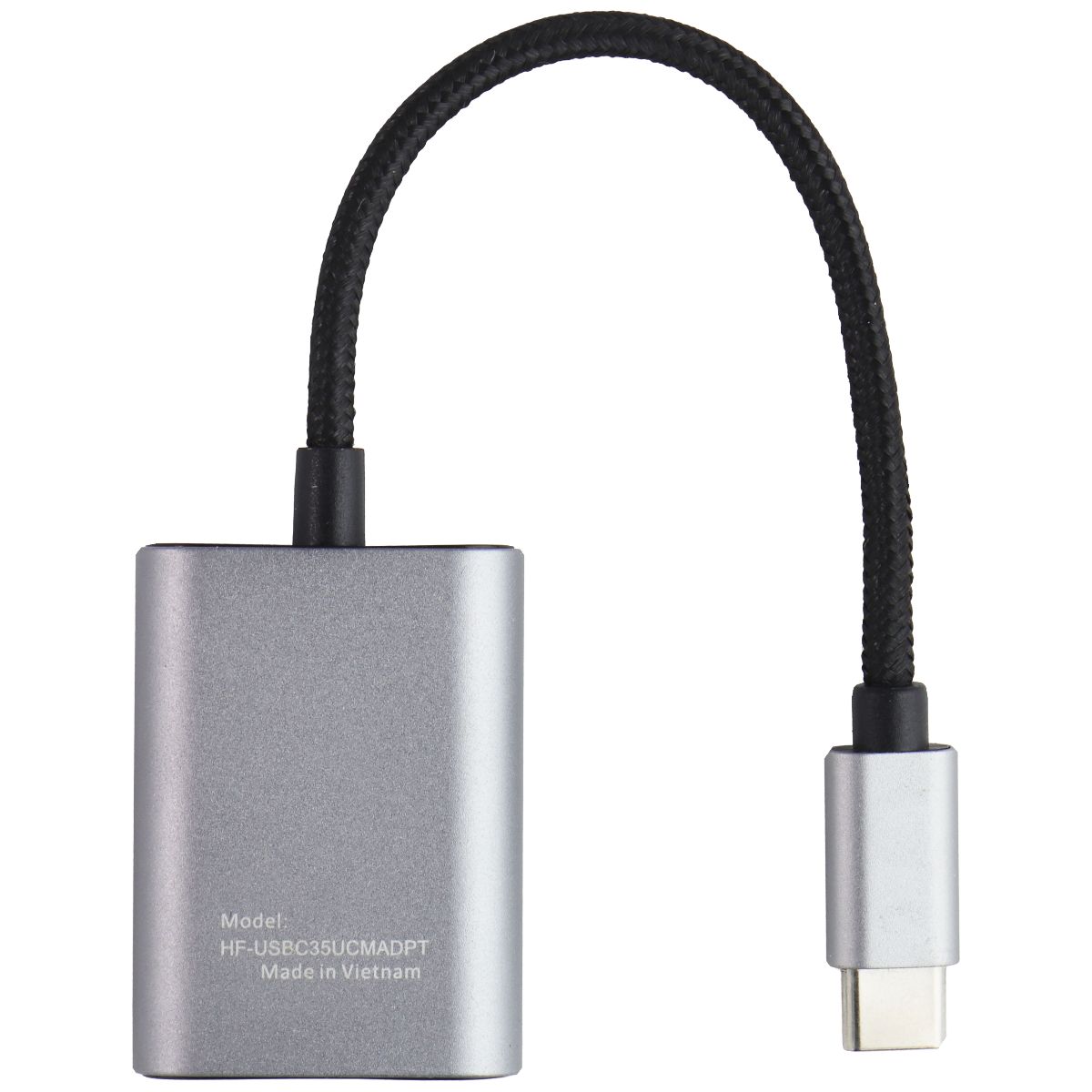 ZGEAR USB-C to USB-C and 3.5mm Audio Adapter - Silver Computer/Network - Audio Cables & Adapters ZGEAR - Simple Cell Bulk Wholesale Pricing - USA Seller
