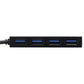 ZGear Connect Four Port USB 3.0 Data Hub - Black Computer/Network - USB Cables, Hubs & Adapters ZGear Connect - Simple Cell Bulk Wholesale Pricing - USA Seller