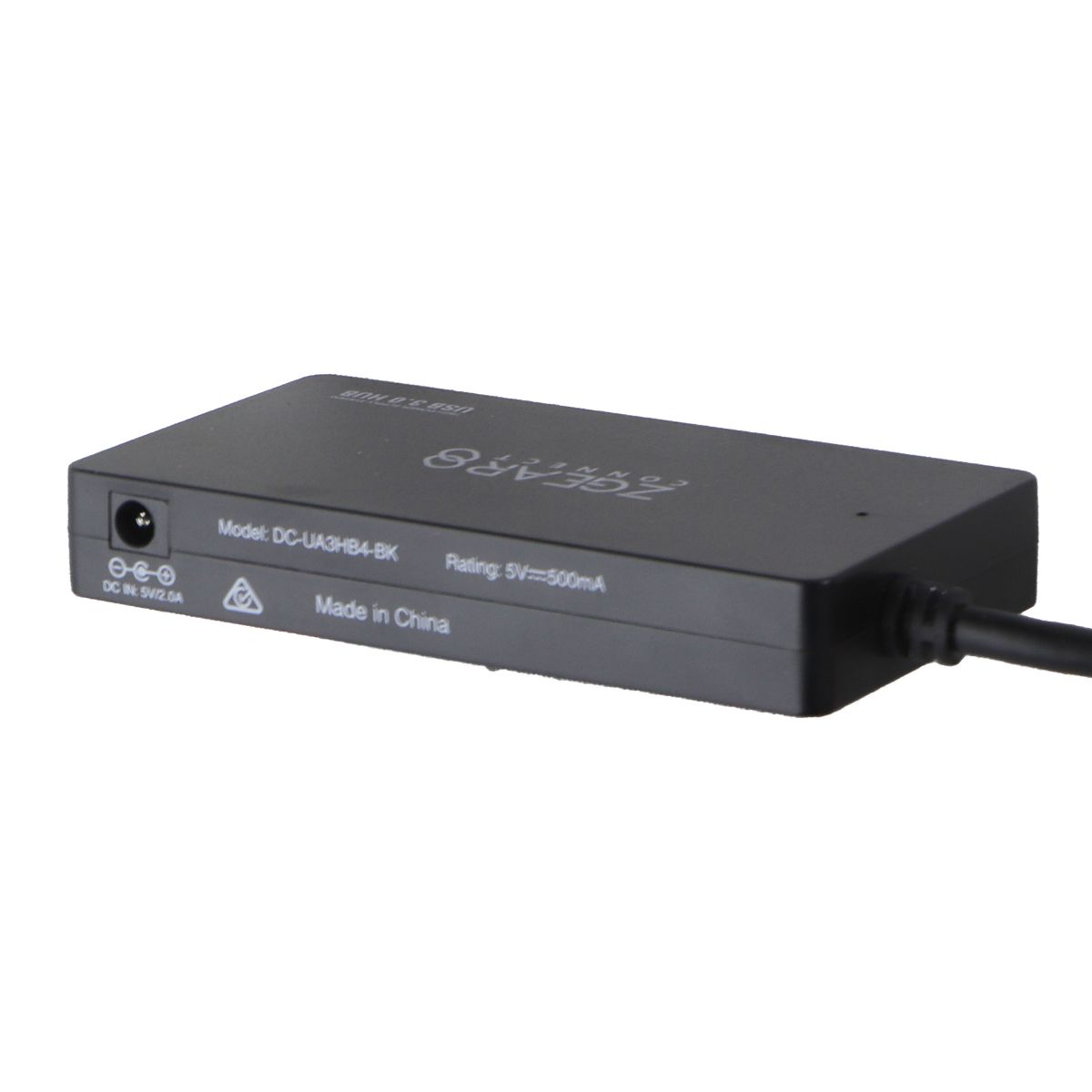 ZGear Connect Four Port USB 3.0 Data Hub - Black Computer/Network - USB Cables, Hubs & Adapters ZGear Connect - Simple Cell Bulk Wholesale Pricing - USA Seller