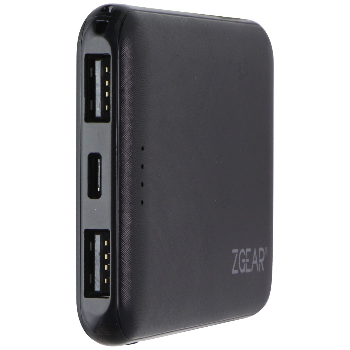 ZGear (5,000mAh) Slim Power Bank with Dual Charging Ports - Black Cell Phone - Chargers & Cradles ZGEAR - Simple Cell Bulk Wholesale Pricing - USA Seller