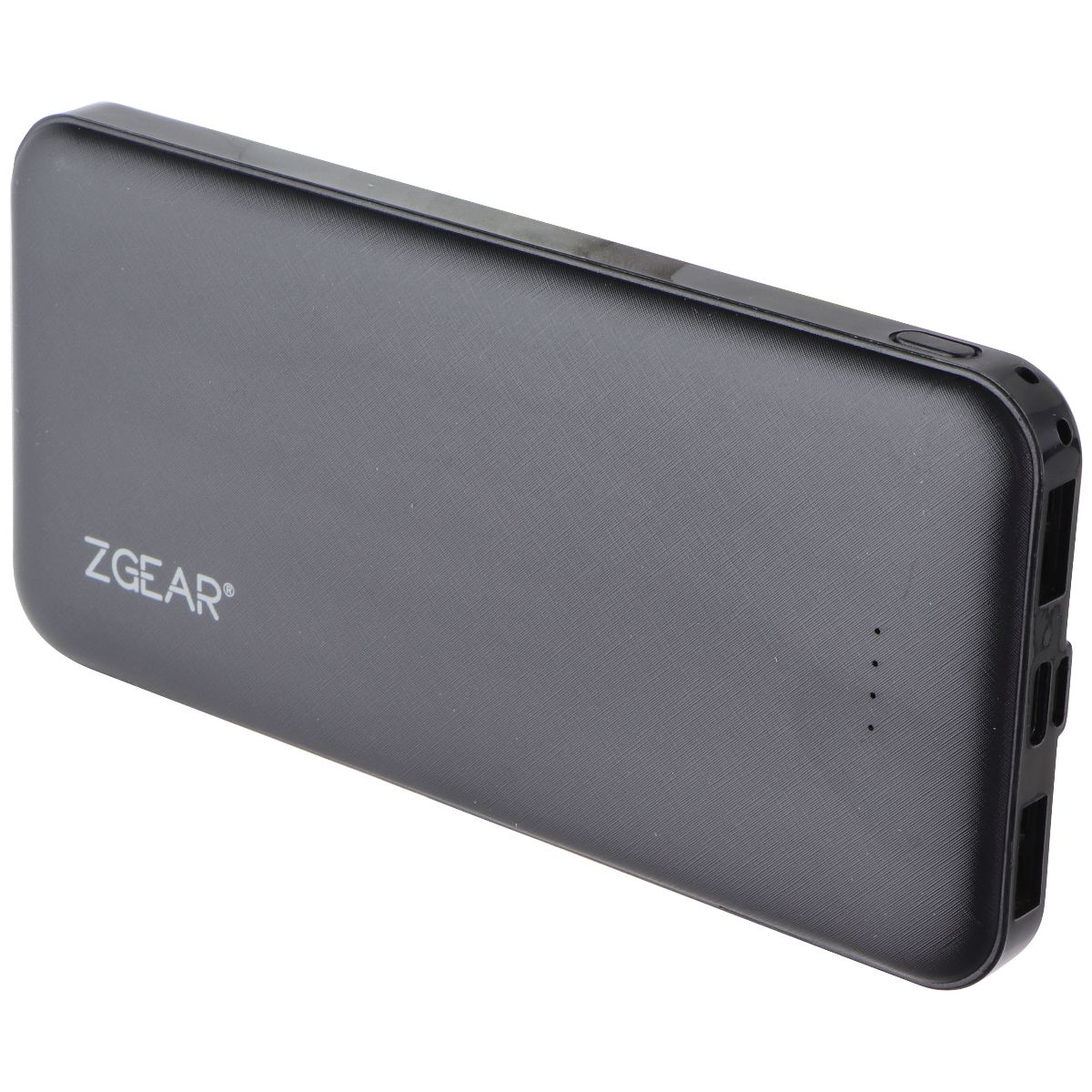 ZGear (10,000mAh) Slim Power Bank with Dual Charging Ports - Black Cell Phone - Chargers & Cradles ZGEAR - Simple Cell Bulk Wholesale Pricing - USA Seller