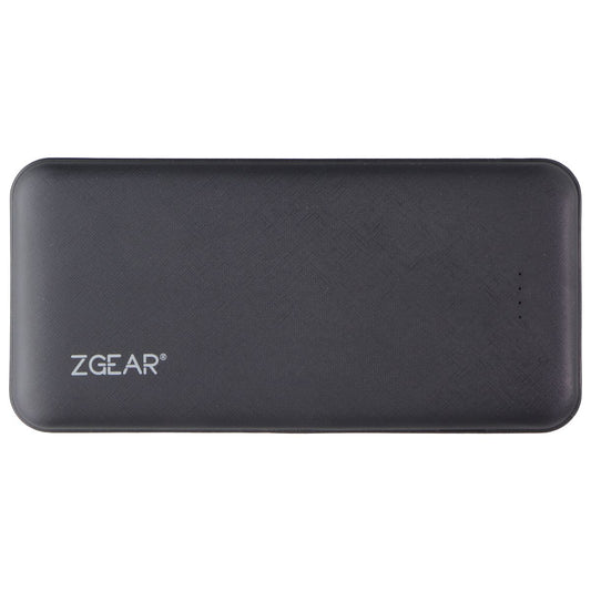 ZGear (10,000mAh) Slim Power Bank with Dual Charging Ports - Black Cell Phone - Chargers & Cradles ZGEAR - Simple Cell Bulk Wholesale Pricing - USA Seller