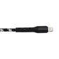 ZGEAR 10FT USB-A to Lightning 8-pin Braided Cable - Black / Silver Cell Phone - Cables & Adapters ZGEAR - Simple Cell Bulk Wholesale Pricing - USA Seller