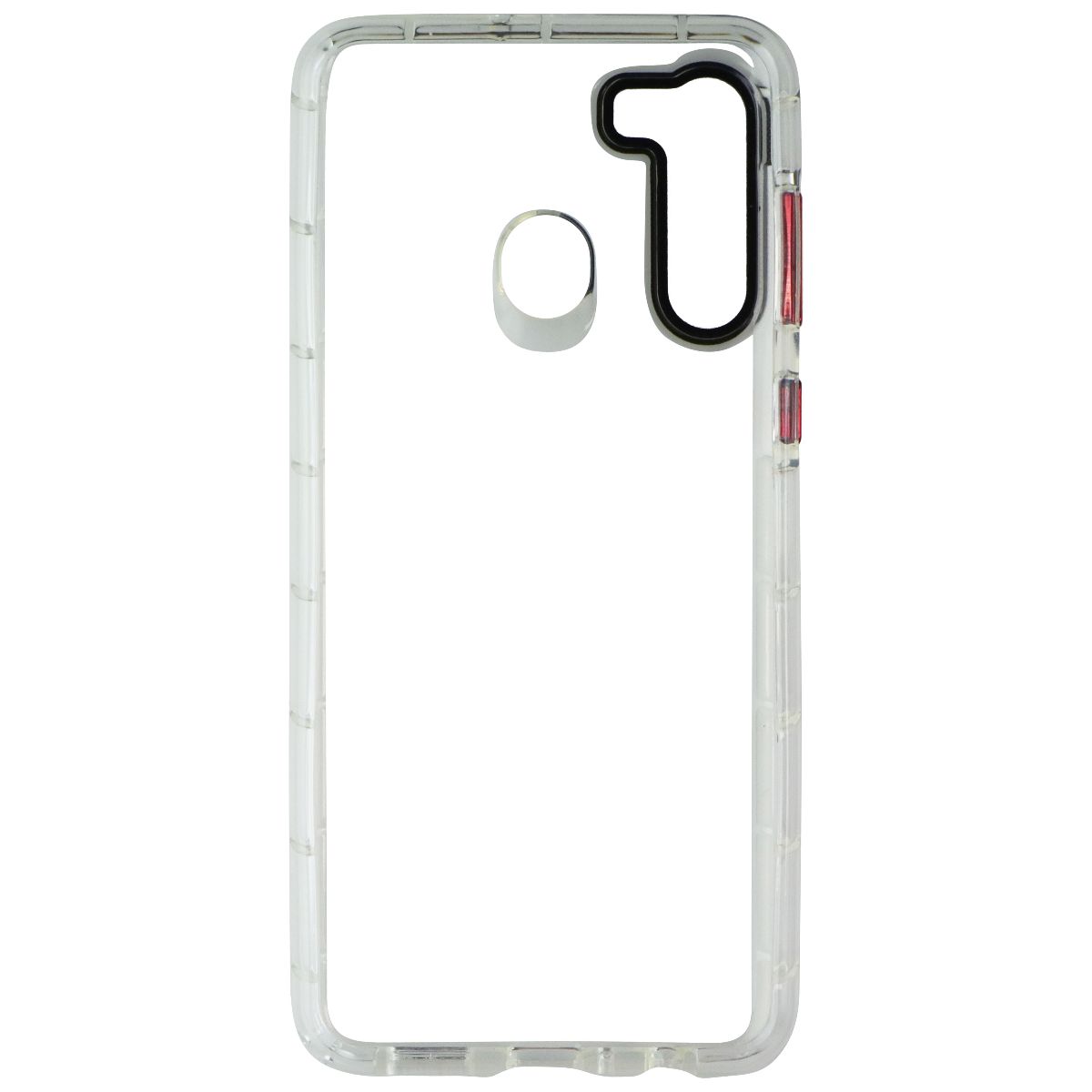 Zizo Surge Series Case with Customizable Buttons for Samsung Galaxy A21 - Clear Cell Phone - Cases, Covers & Skins Zizo - Simple Cell Bulk Wholesale Pricing - USA Seller