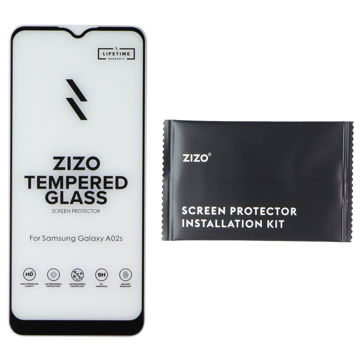 ZIZO Bolt Series Case / Holster / Glass for Samsung Galaxy A02s - Black Cell Phone - Cases, Covers & Skins Zizo - Simple Cell Bulk Wholesale Pricing - USA Seller