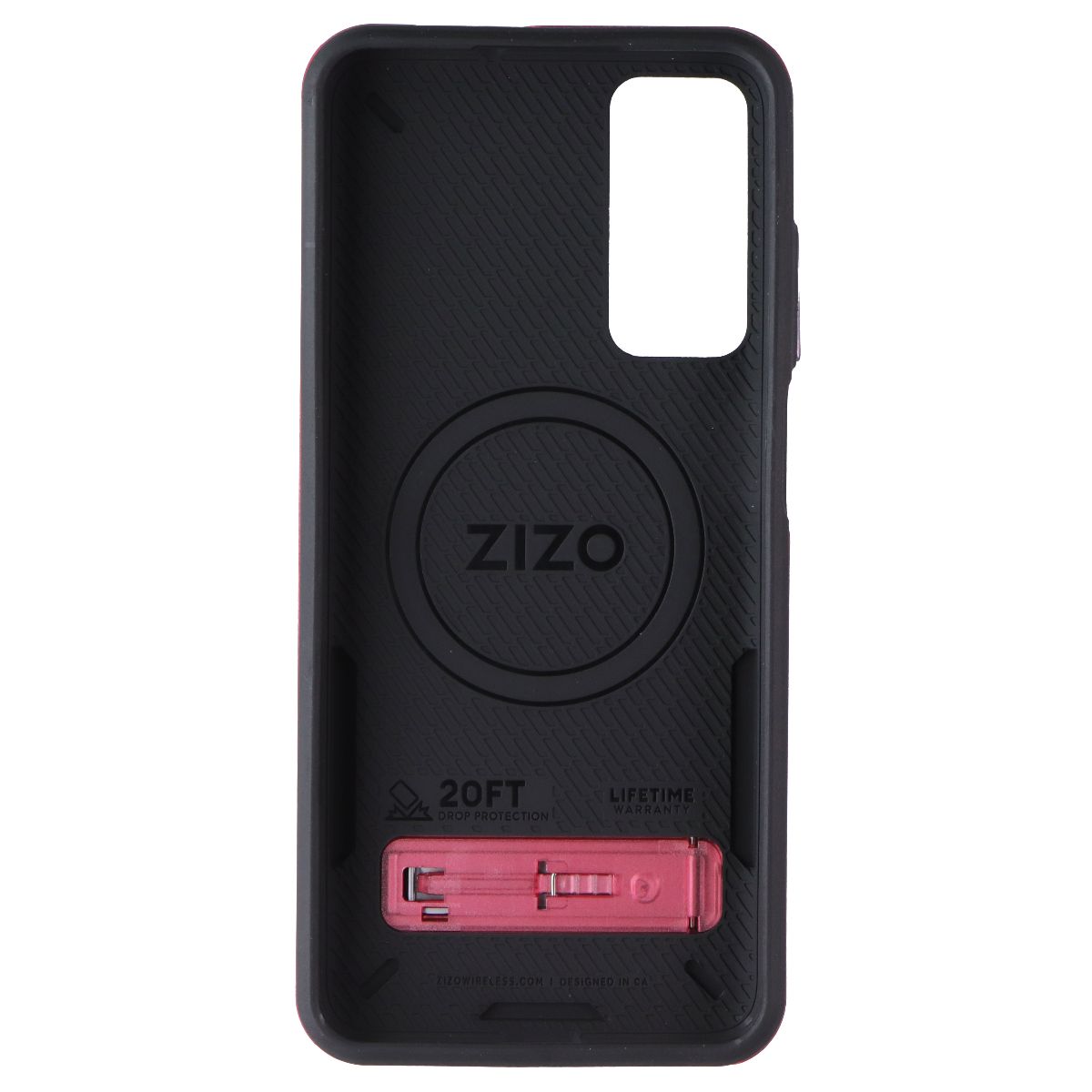 ZIZO Transform Series Case with Kickstand for Cricket Debut S3 - Red / Black Cell Phone - Cases, Covers & Skins Zizo - Simple Cell Bulk Wholesale Pricing - USA Seller