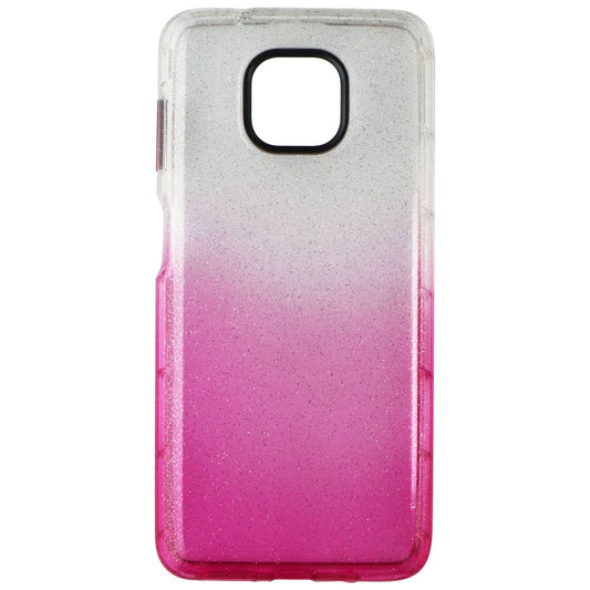 Zizo Surge Series Case for Motorola Moto G Power 2021 - Pink Glitter Fade/Clear