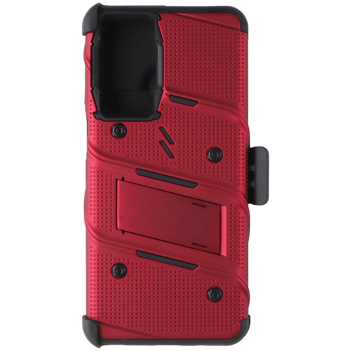 Zizo Bolt Series Case and Holster for Motorola Moto G Stylus 5G (2022) - Red Cell Phone - Cases, Covers & Skins Zizo - Simple Cell Bulk Wholesale Pricing - USA Seller