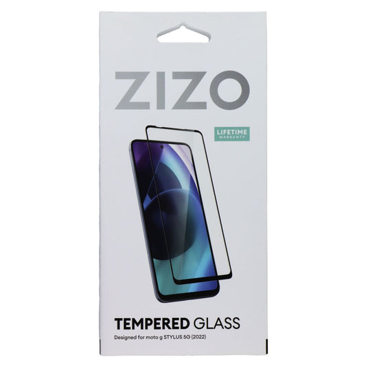 ZIZO Tempered Glass Screen Protector for moto g Stylus 5G (2022) - Black Trim Cell Phone - Screen Protectors Zizo - Simple Cell Bulk Wholesale Pricing - USA Seller