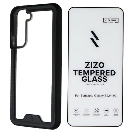 ZIZO ION Series Case and Screen Protector for Samsung Galaxy S22+ (5G) - Black Cell Phone - Cases, Covers & Skins Zizo - Simple Cell Bulk Wholesale Pricing - USA Seller