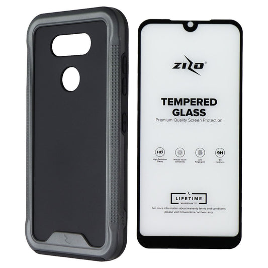 ZIZO Ion Series Case w/Glass for LG Fortune 3/Aristo 5/Tribute Monarch - Black Cell Phone - Cases, Covers & Skins Zizo - Simple Cell Bulk Wholesale Pricing - USA Seller