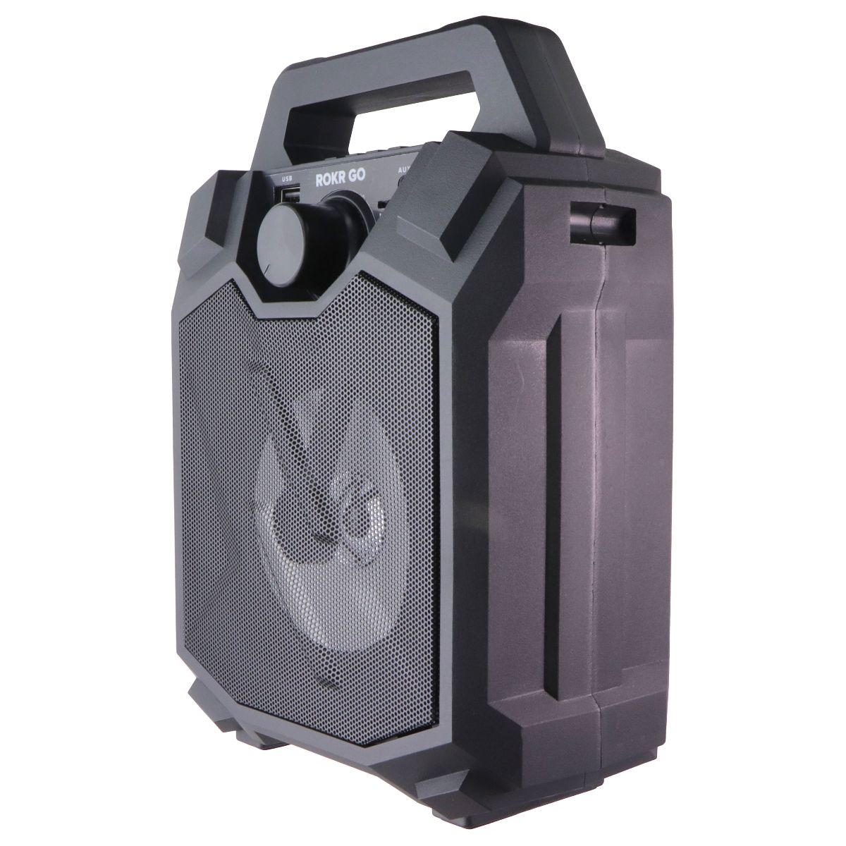 ZIZO ROKR GO Series Portable LED Bluetooth Speaker - Black (SPK-RKGO-BLK) Cell Phone - Audio Docks & Speakers Zizo - Simple Cell Bulk Wholesale Pricing - USA Seller