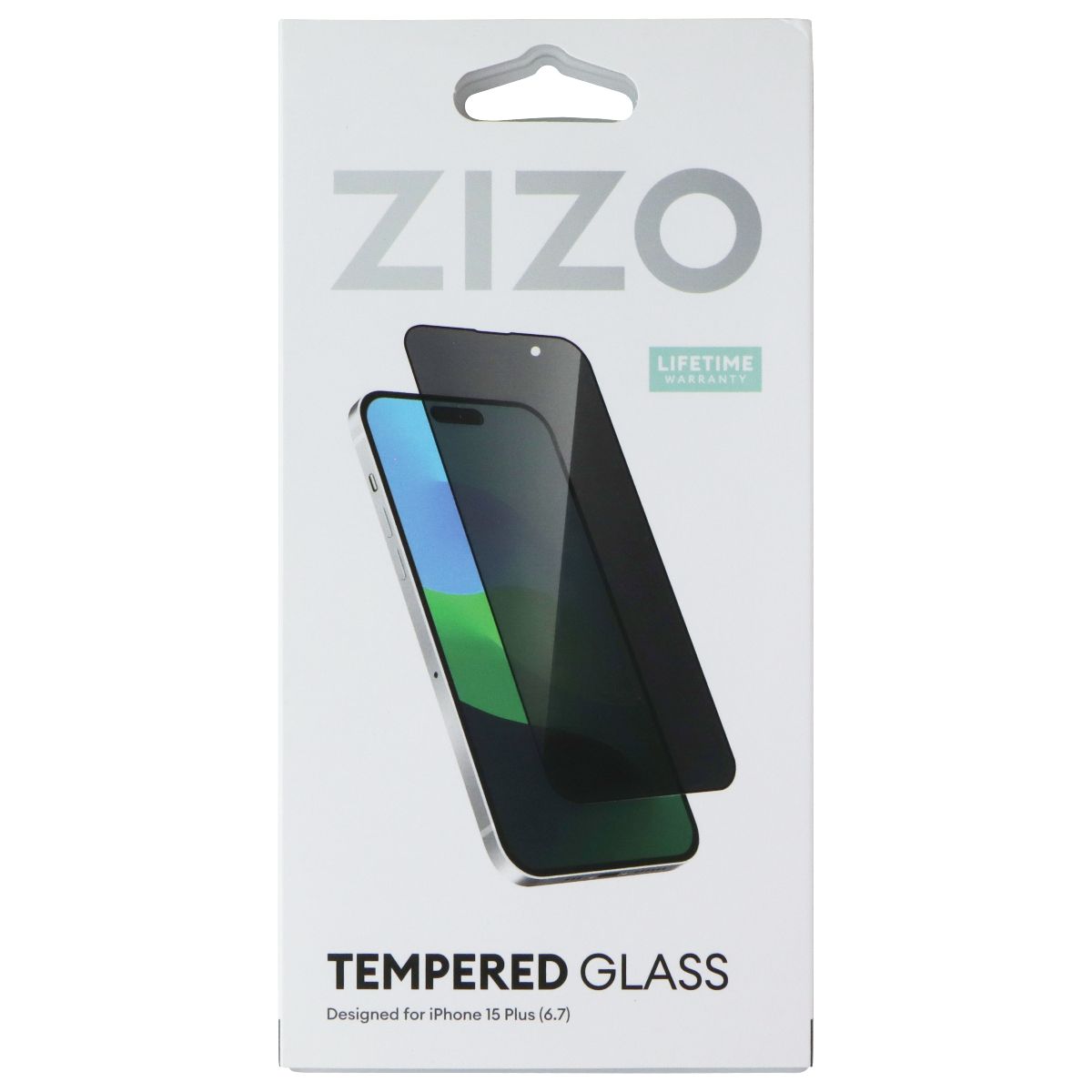 ZIZO Tempered Glass Screen Protector for Apple iPhone 15 Plus - Privacy Cell Phone - Screen Protectors Zizo - Simple Cell Bulk Wholesale Pricing - USA Seller