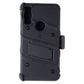 Zizo Bolt Series Case and Holster for Motorola Moto E (2020) - Black