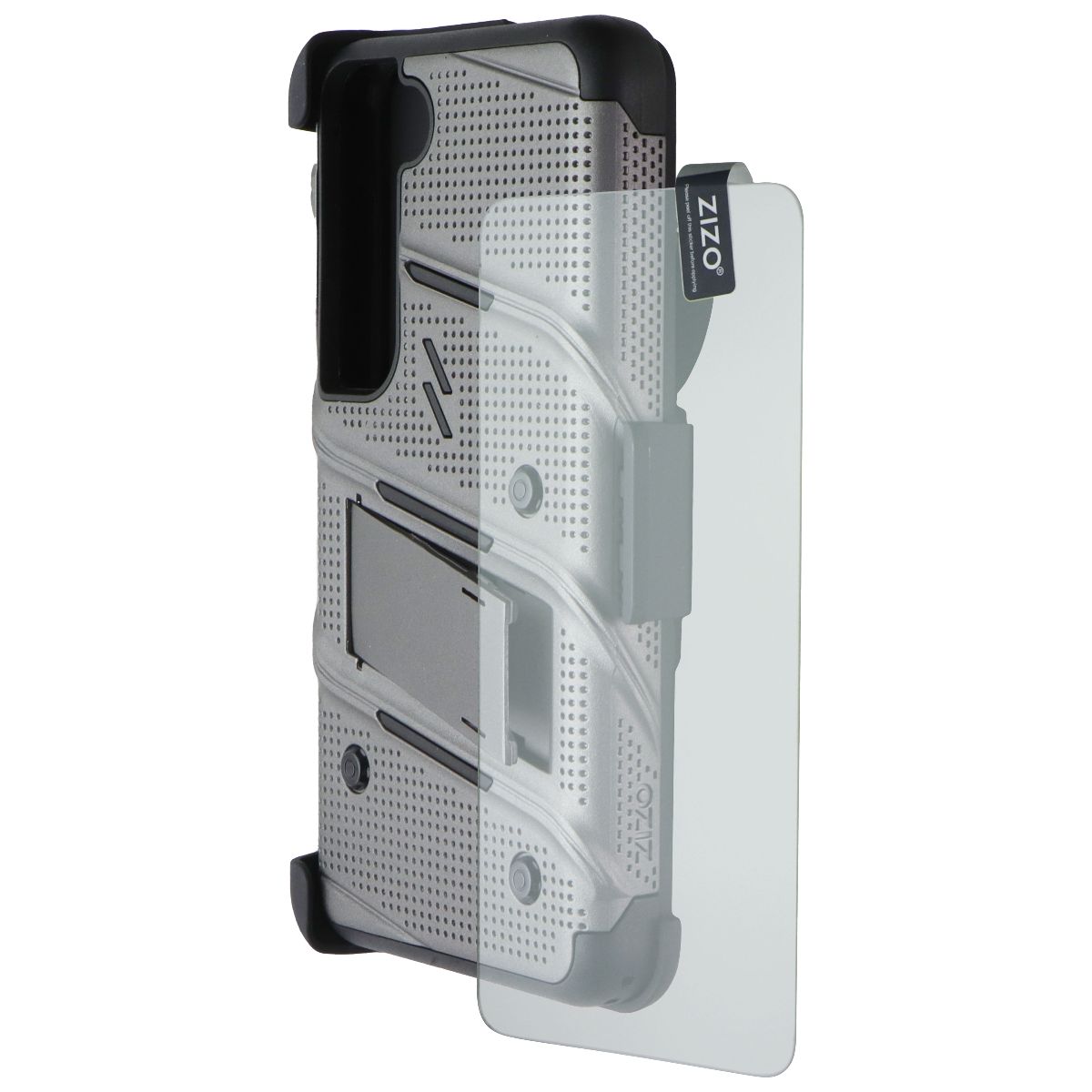 ZIZO Bolt Series Case / Holster / Glass for Samsung Galaxy S23 - Gunmetal Gray Cell Phone - Cases, Covers & Skins Zizo - Simple Cell Bulk Wholesale Pricing - USA Seller