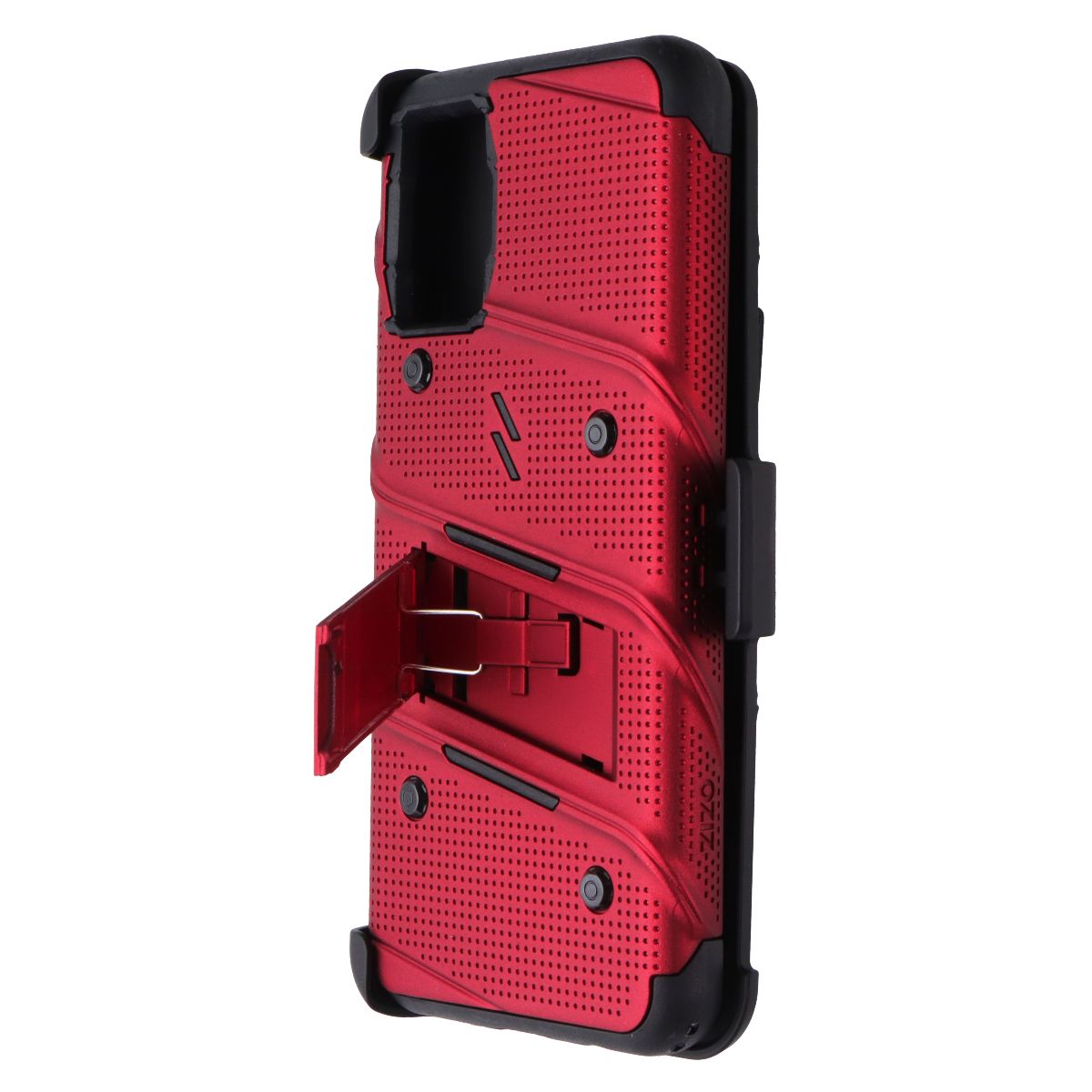 ZIZO Bolt Series Case / Holster / Glass for Samsung Galaxy A02s - Red/Black Cell Phone - Cases, Covers & Skins Zizo - Simple Cell Bulk Wholesale Pricing - USA Seller