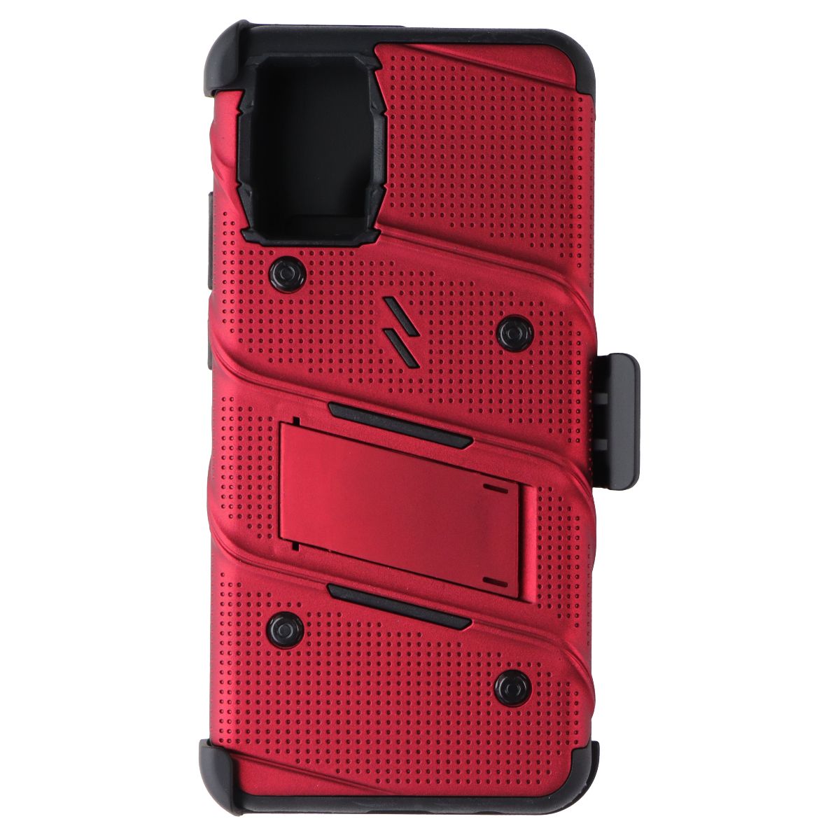 ZIZO Bolt Series Case / Holster / Glass for Samsung Galaxy A02s - Red/Black Cell Phone - Cases, Covers & Skins Zizo - Simple Cell Bulk Wholesale Pricing - USA Seller