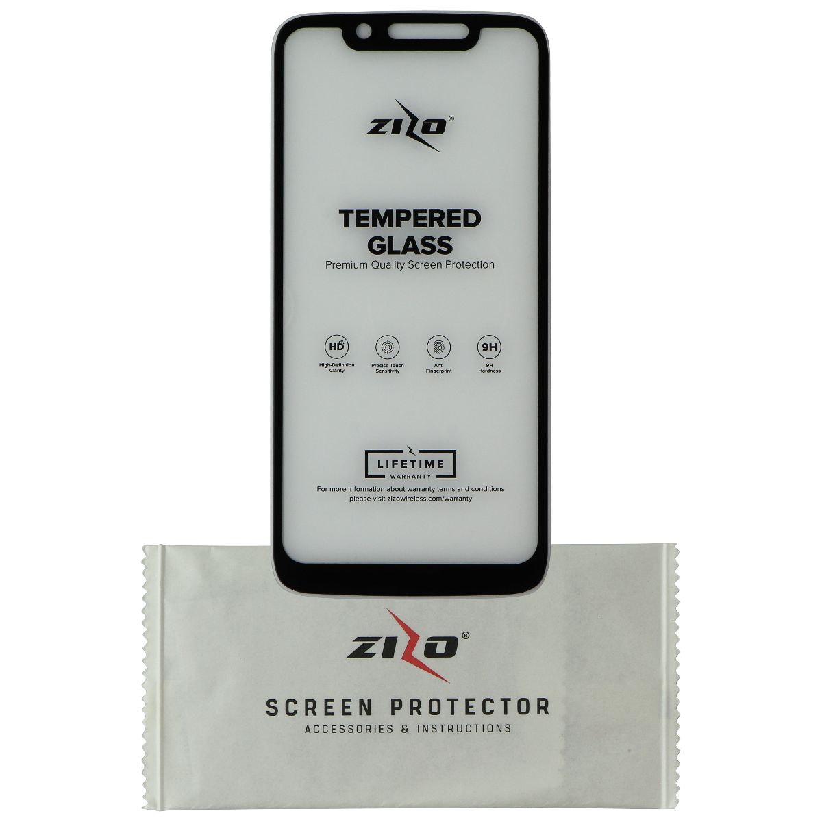 Zizo Bolt Series Case & Holster with Tempered Glass for Moto G7 Play - Black Cell Phone - Cases, Covers & Skins Zizo    - Simple Cell Bulk Wholesale Pricing - USA Seller