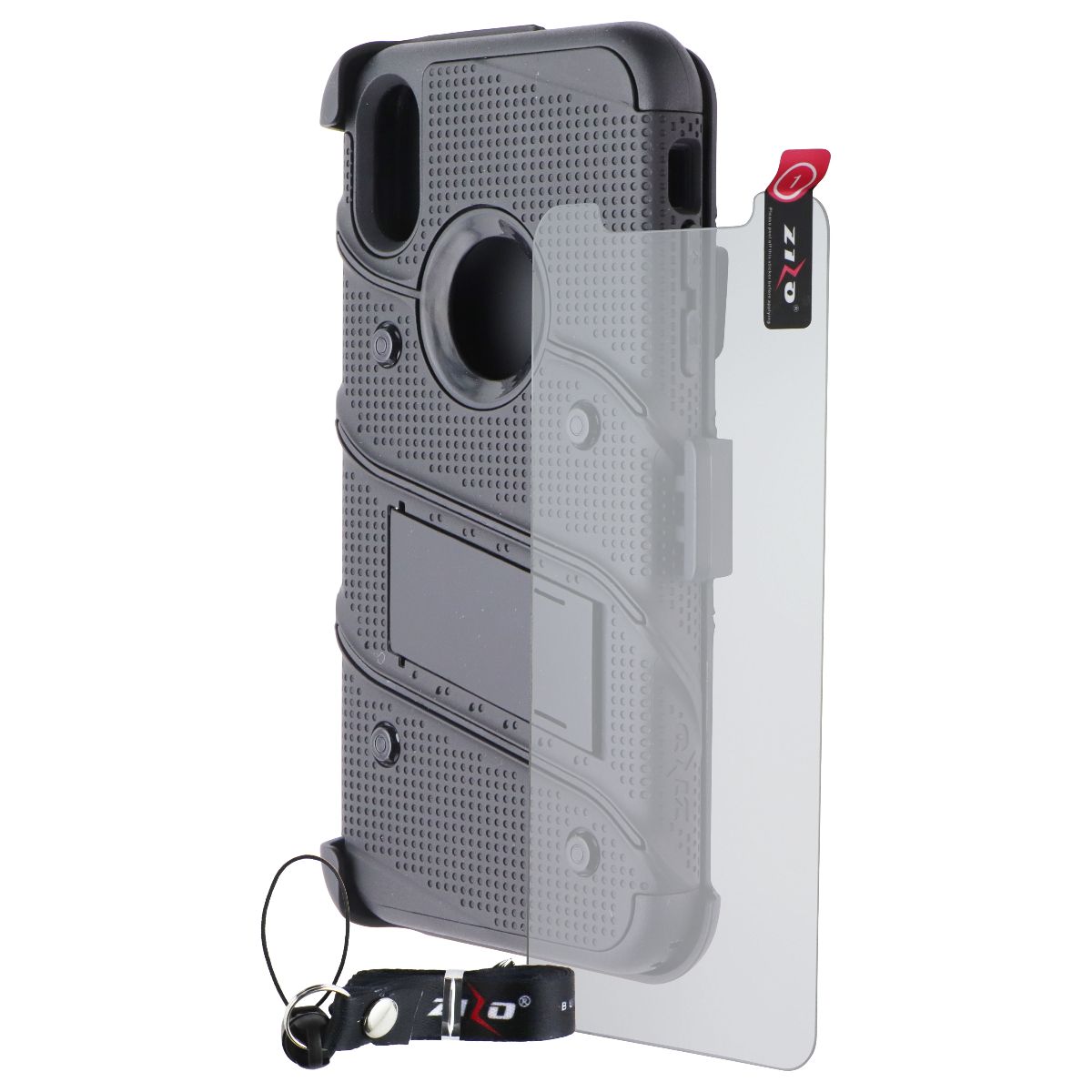 ZIZO Bolt Series (Rugged Case / Screen / Holster) for Apple iPhone XR - Black Cell Phone - Cases, Covers & Skins Zizo - Simple Cell Bulk Wholesale Pricing - USA Seller
