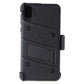 Zizo Bolt Series (Case/Holster/Tempered Glass) for Motorola Moto E6 - All Black Cell Phone - Cases, Covers & Skins Zizo - Simple Cell Bulk Wholesale Pricing - USA Seller