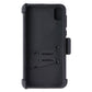 Zizo Bolt Series Case & Holster with Tempered Glass for Moto E6 - All Black Cell Phone - Cases, Covers & Skins Zizo - Simple Cell Bulk Wholesale Pricing - USA Seller