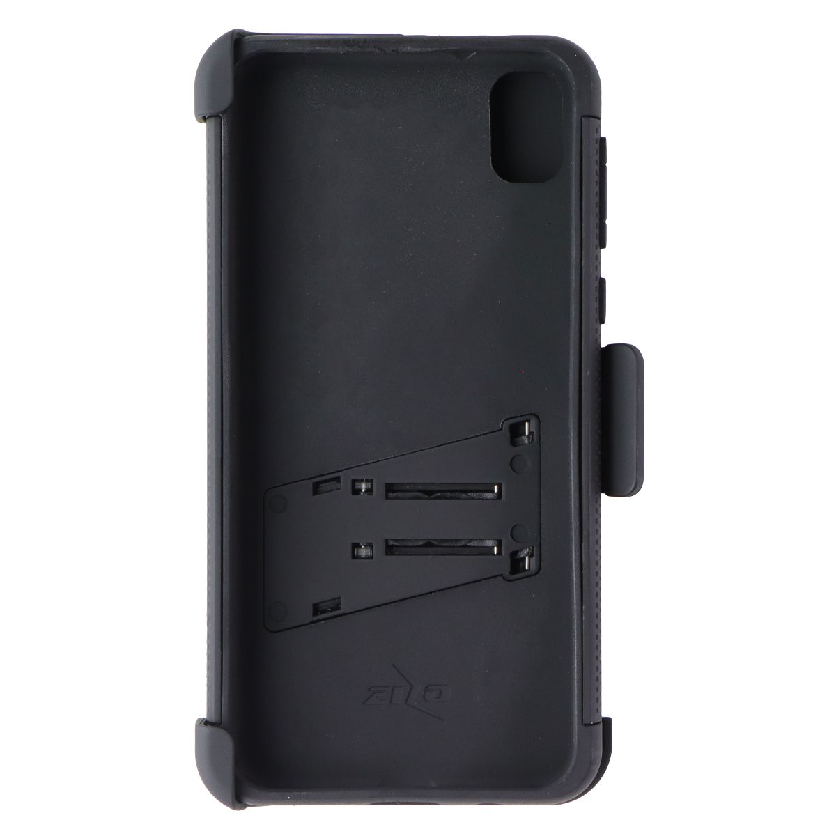 Zizo Bolt Series Case & Holster with Tempered Glass for Moto E6 - All Black Cell Phone - Cases, Covers & Skins Zizo - Simple Cell Bulk Wholesale Pricing - USA Seller