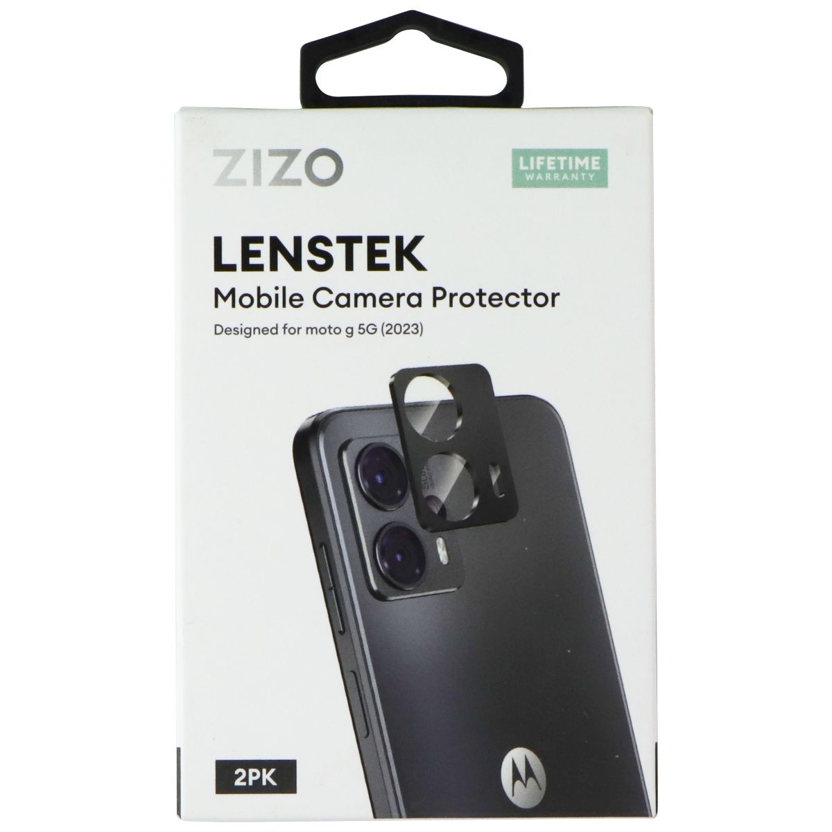 ZIzo Lenstek Mobile Camera Protector for Motorola Moto G 5G (2023) - 2 Pack