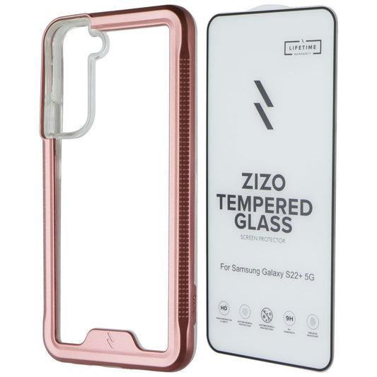 ZIZO Ion Series Case and Screen Protector for Samsung Galaxy S22+ (5G) - Rose Cell Phone - Cases, Covers & Skins Zizo - Simple Cell Bulk Wholesale Pricing - USA Seller