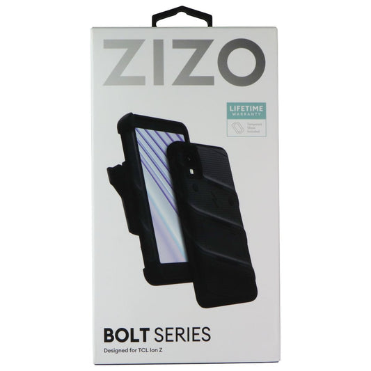 ZIZO Bolt Series Case / Screen / Holster for TCL Ion Z - Black