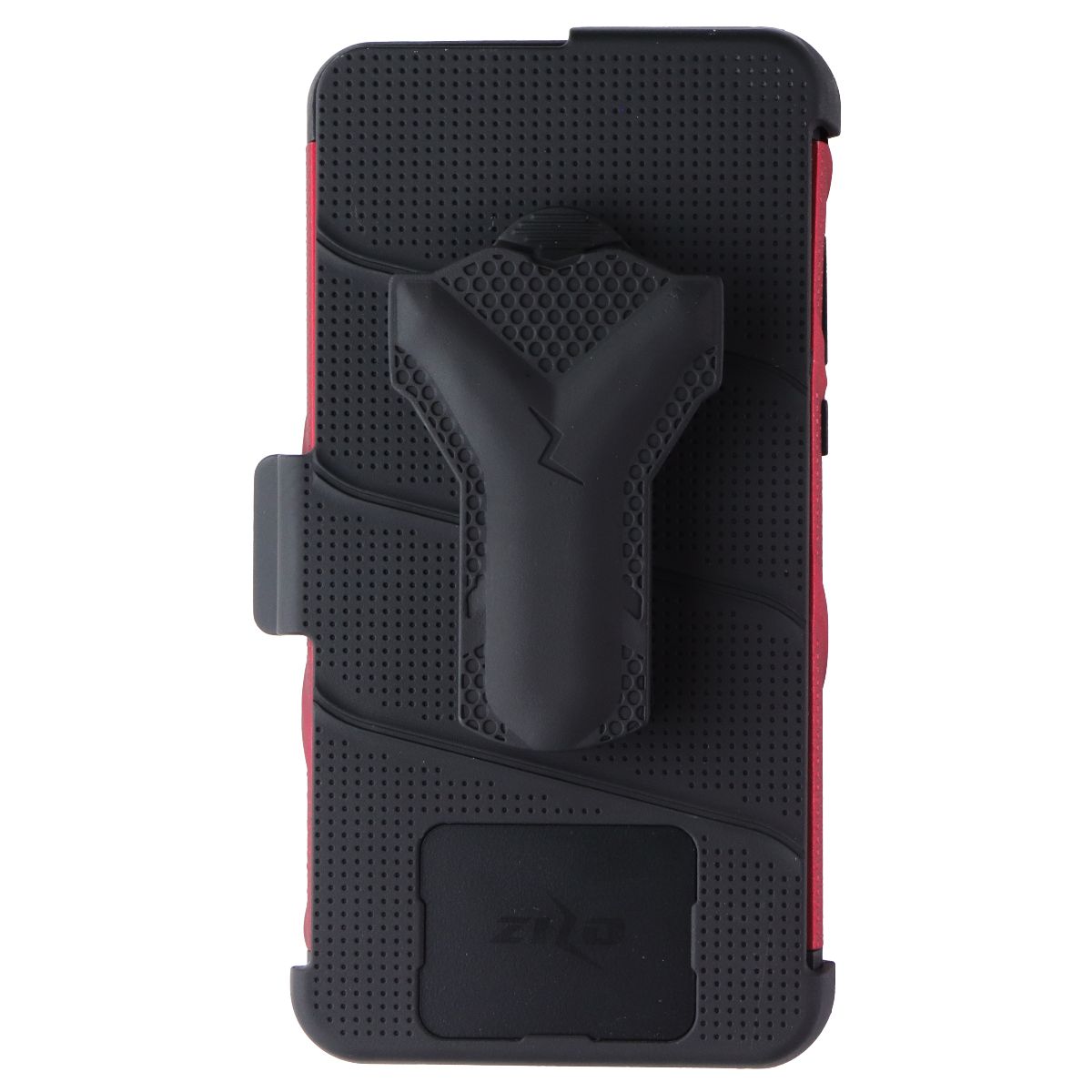 Zizo Bolt Series Case and Holster for Motorola Moto E (2020) - Red/Black Cell Phone - Cases, Covers & Skins Zizo - Simple Cell Bulk Wholesale Pricing - USA Seller
