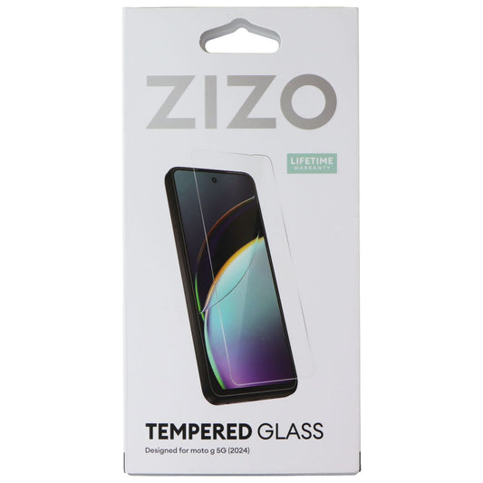 ZIZO Tempered Glass Screen Protector for Motorola Moto G 5G (2024) - Clear Cell Phone - Screen Protectors Zizo - Simple Cell Bulk Wholesale Pricing - USA Seller