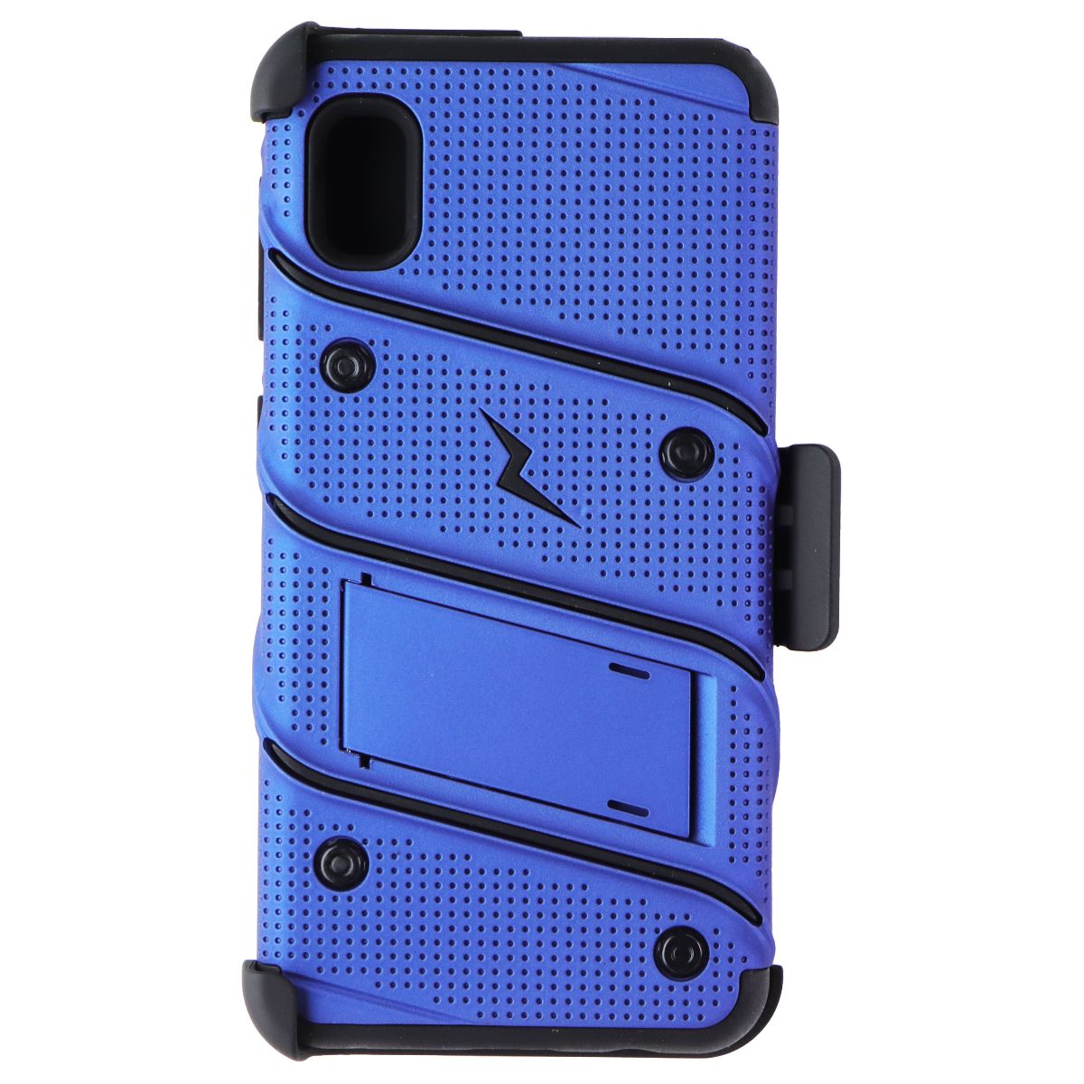 Zizo Bolt Series Case with Holster for Samsung Galaxy A10e - Blue/Black Cell Phone - Cases, Covers & Skins Zizo - Simple Cell Bulk Wholesale Pricing - USA Seller